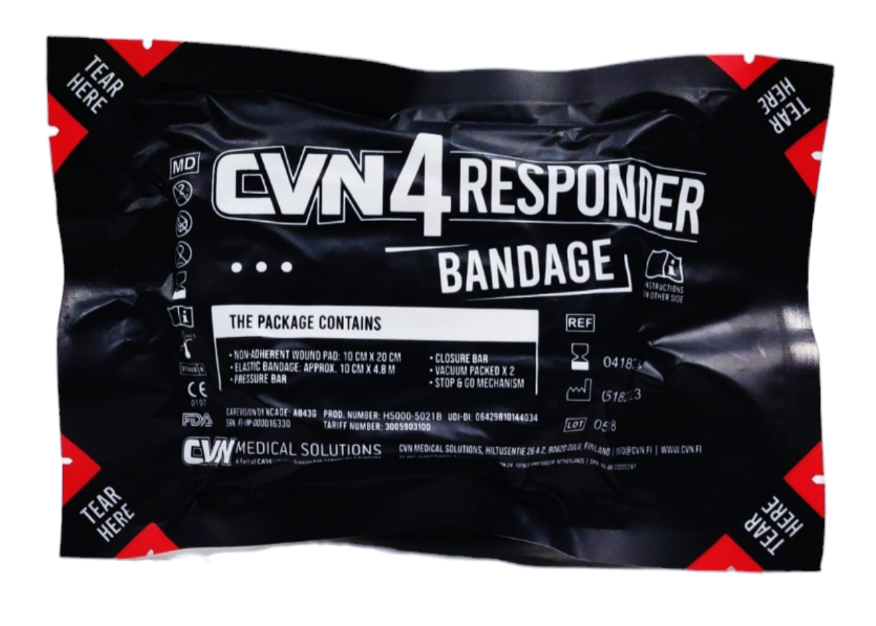 PANSEMENT COMPRESSIF RESPONDER 4 POUCES (CVN)