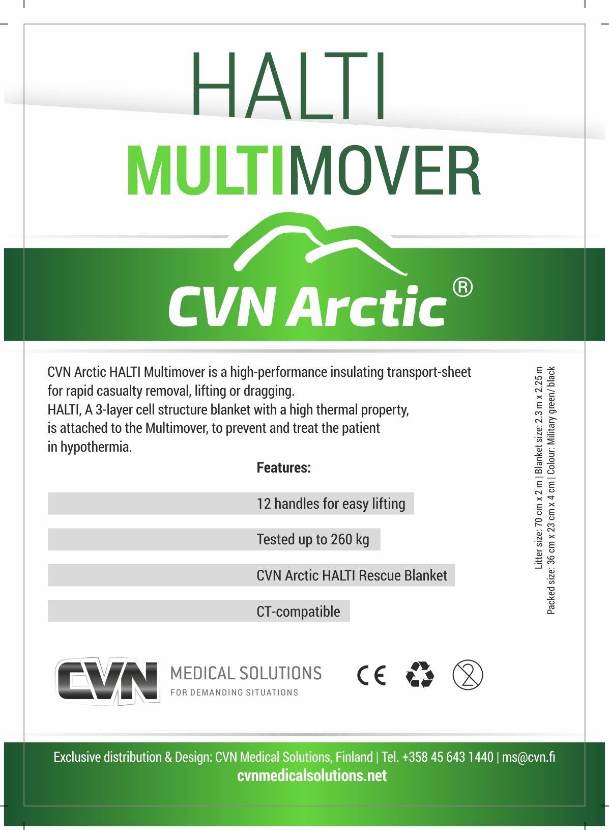 CVN ARCTIC HALTI MULTIMOVER - Wescue - We Help You Rescue