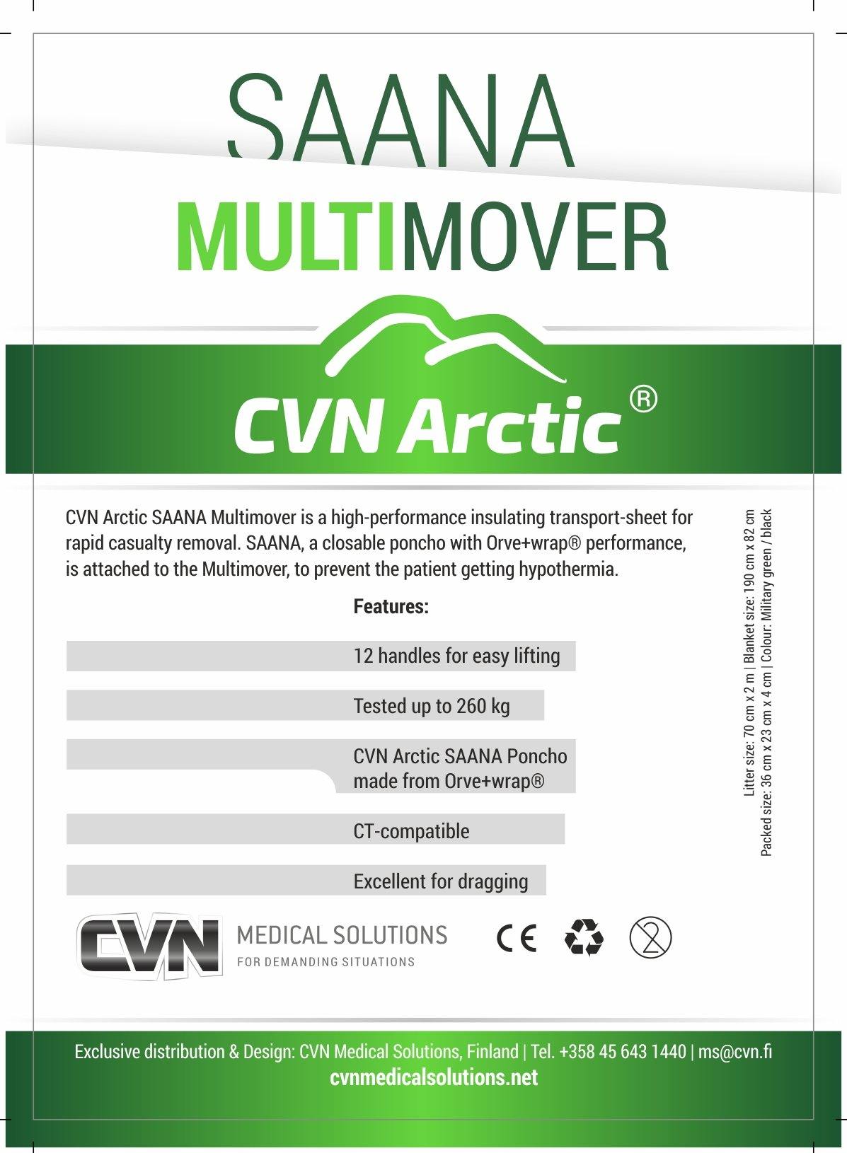 CVN ARCTIC SAANA MULTIMOVER - Wescue - We Help You Rescue